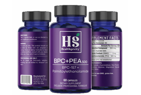 bpc-157 arginine salt oral bioavailability BPC+PEA 500 – Turnpaugh-health