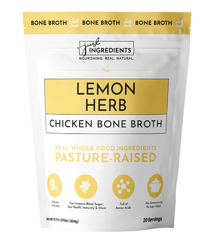 Lemon Herb Chicken Bone Broth Powder