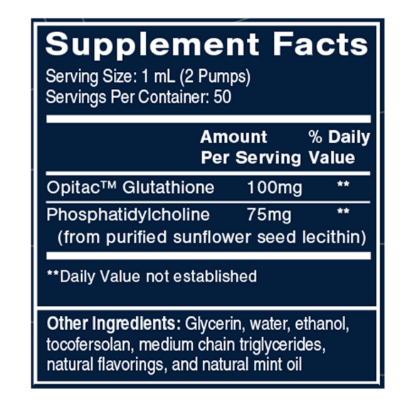 Liposomal Glutathione+ Cacao Mint