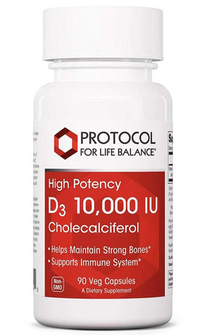 Vitamin D3 (High Potency), 10,000 IU
