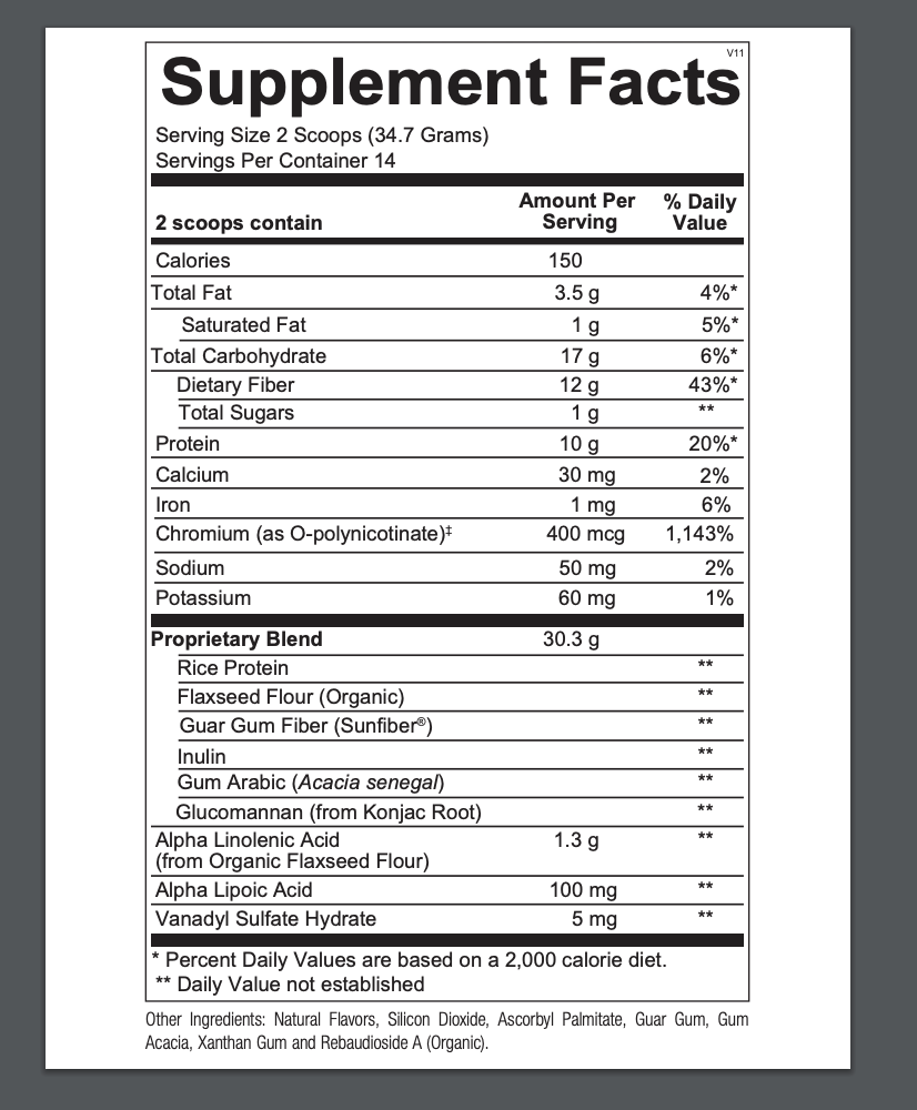 GlycemaCORE Vanilla