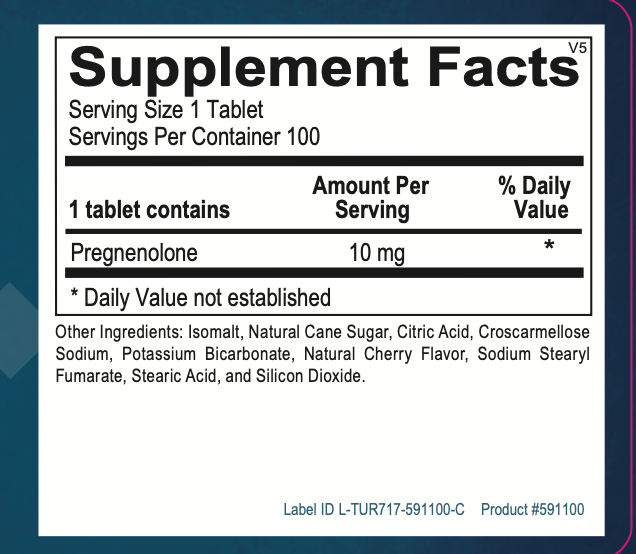 Pregnenolone 100 Tablets